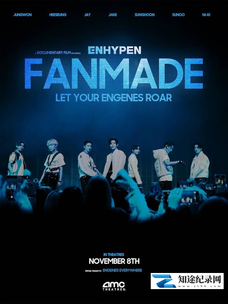 美国纪录片《粉丝制作:Enhypen Fanmade: Enhypen 2024》韩语中英双字 无水印纯净版 1080P/MKV/4.72G 韩国男团-知途纪录片网盘资源下载