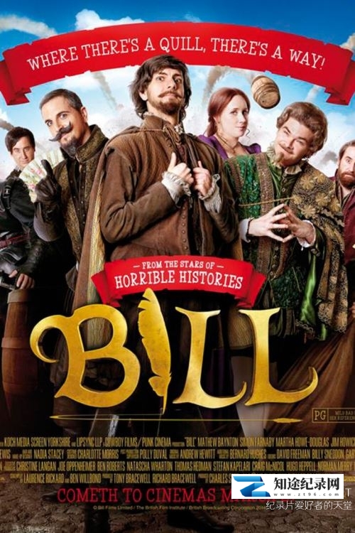 [BBC]糟糕历史大电影 莎士比亚外传  Bill-知途纪录片网盘资源下载